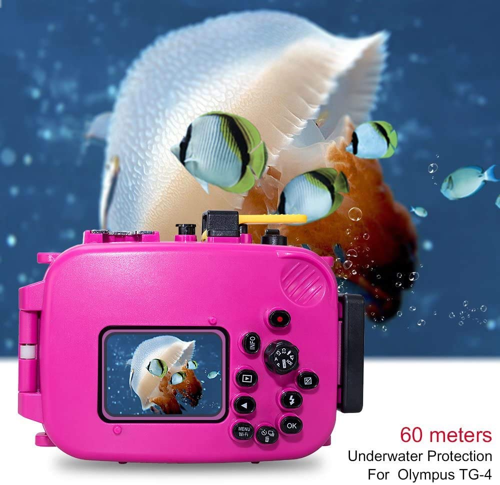 Amazon | Sea Frogs 195フィート/60m 水中カメラ 防水ダイビング